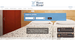 Desktop Screenshot of hostalriver.com